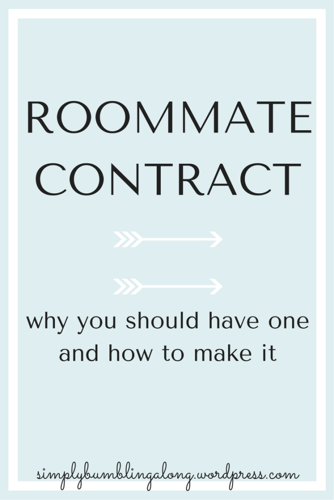 roommate-contract